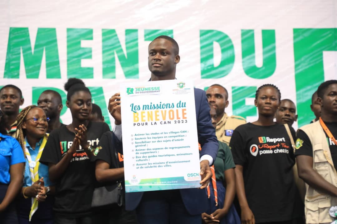 PROGRAMME JEUNESSE DU GOUVERNEMENT/ORGANISATION DE LA CAN 2023 : LE PROGRAMME DE RECRUTEMENT DE 20 000 JEUNES BENEVOLES OFFICIELLEMENT LANCE